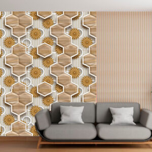 Attractive Floral Wall Stickers – Flower Self-Adhesive, Effortless to Apply