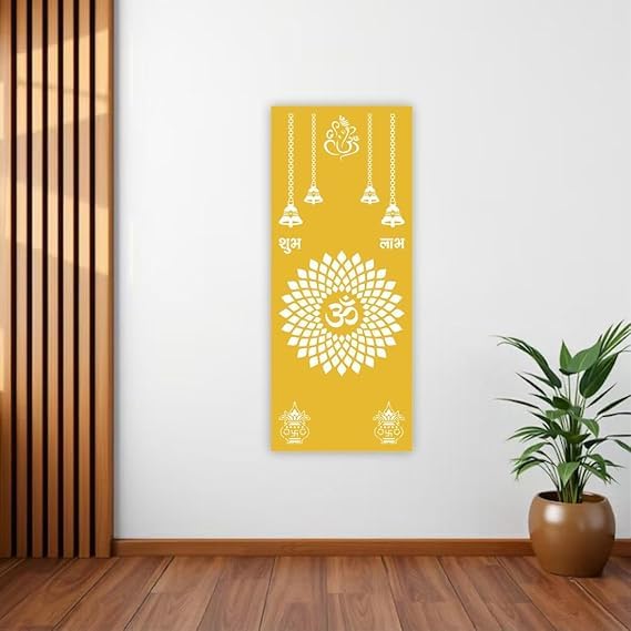 AVATARDECOR Custom Acrylic Om Symbol Wall Art for Pooja Room – Hindu Aum Mandala Decor for Mandir, Home Temple, Yoga, Meditation & Diwali – Spiritual Backdrop for Indian Festival & Prayer Space - Image 4