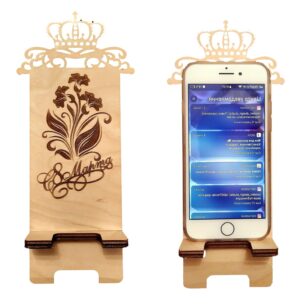 Modern Mobile Stand | Decorative Phone Holder for Desk, Table or Office – Stylish Mobile Display Stand & Functional Showpiece – Sleek Table Decor for Home & Workspace