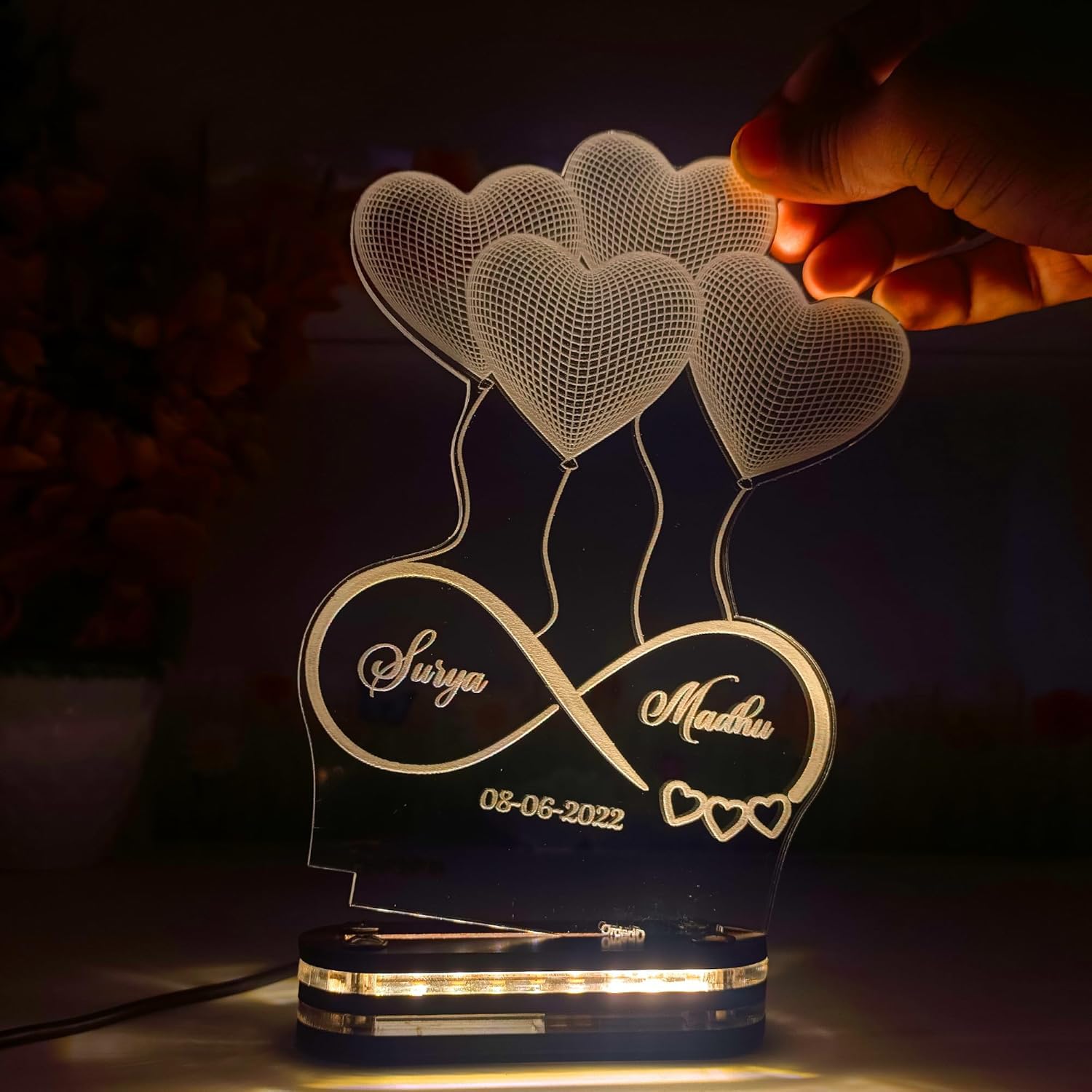 Avatar LED Table Lamp Warm White (Warm White) - Image 5