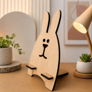 wooden-rabbit-mobile-stand