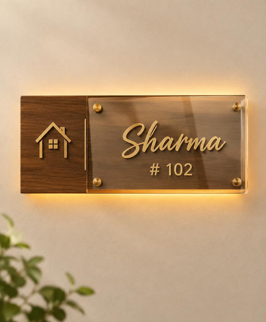 Personalised Name Plate by Divya Avatar